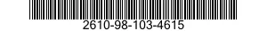 2610-98-103-4615 TIRE,PNEUMATIC 2610981034615 981034615