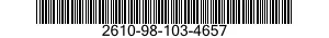 2610-98-103-4657  2610981034657 981034657