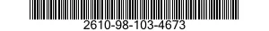 2610-98-103-4673 TIRE,PNEUMATIC 2610981034673 981034673