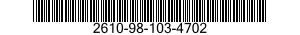 2610-98-103-4702 TIRE,PNEUMATIC 2610981034702 981034702