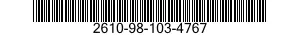 2610-98-103-4767 INNER TUBE,PNEUMATIC TIRE 2610981034767 981034767