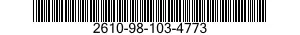 2610-98-103-4773  2610981034773 981034773