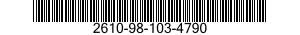 2610-98-103-4790  2610981034790 981034790