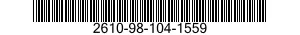 2610-98-104-1559 INNER TUBE,PNEUMATIC TIRE 2610981041559 981041559