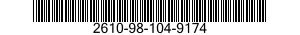 2610-98-104-9174  2610981049174 981049174