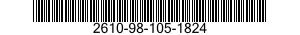 2610-98-105-1824 TIRE,PNEUMATIC 2610981051824 981051824