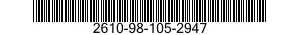 2610-98-105-2947  2610981052947 981052947