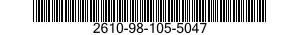 2610-98-105-5047 TIRE,PNEUMATIC 2610981055047 981055047
