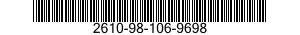 2610-98-106-9698 TIRE,PNEUMATIC 2610981069698 981069698