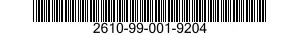 2610-99-001-9204 TIRE,PNEUMATIC,VEHICULAR 2610990019204 990019204