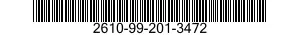2610-99-201-3472 INNER TUBE,PNEUMATIC TIRE,VEHICULAR 2610992013472 992013472