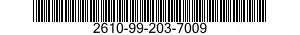 2610-99-203-7009 INNER TUBE,PNEUMATIC TIRE,VEHICULAR 2610992037009 992037009