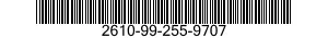 2610-99-255-9707 TIRE,PNEUMATIC,VEHICULAR 2610992559707 992559707