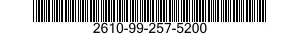 2610-99-257-5200 TIRE,PNEUMATIC,VEHICULAR 2610992575200 992575200