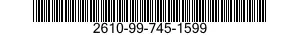 2610-99-745-1599 TIRE,PNEUMATIC,VEHICULAR 2610997451599 997451599