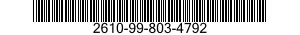 2610-99-803-4792  2610998034792 998034792