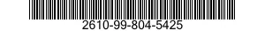2610-99-804-5425 TIRE,PNEUMATIC,VEHICULAR 2610998045425 998045425