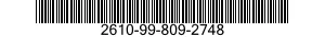 2610-99-809-2748  2610998092748 998092748