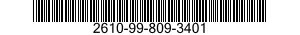 2610-99-809-3401  2610998093401 998093401
