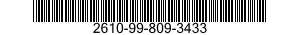 2610-99-809-3433  2610998093433 998093433