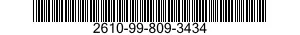 2610-99-809-3434  2610998093434 998093434