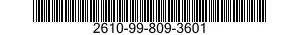 2610-99-809-3601  2610998093601 998093601