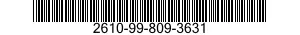 2610-99-809-3631 INNER TUBE,PNEUMATIC TIRE,VEHICULAR 2610998093631 998093631
