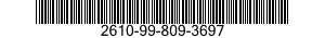 2610-99-809-3697  2610998093697 998093697