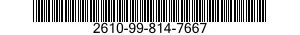 2610-99-814-7667 TIRE,PNEUMATIC,VEHICULAR 2610998147667 998147667