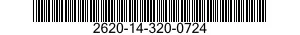 2620-14-320-0724  2620143200724 143200724