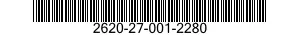 2620-27-001-2280 TIRE,PNEUMATIC,AIRCRAFT 2620270012280 270012280
