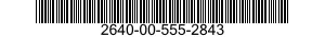 2640-00-555-2843 VALVE,PNEUMATIC TIRE 2640005552843 005552843