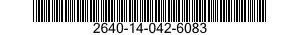 2640-14-042-6083 COVER,ELECTRICAL CONNECTOR 2640140426083 140426083