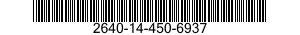 2640-14-450-6937 VALVE,PNEUMATIC TIRE 2640144506937 144506937