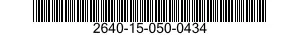 2640-15-050-0434 VALVE CORE 2640150500434 150500434