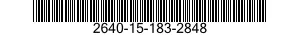 2640-15-183-2848 PIOMBI GR 15 2640151832848 151832848