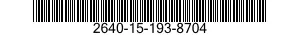 2640-15-193-8704 VALVE,PNEUMATIC TIRE 2640151938704 151938704