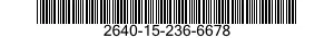 2640-15-236-6678 VALVOLA TUBELESS MM 2640152366678 152366678