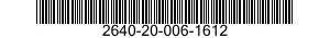 2640-20-006-1612 RUN-FLAT KIT,INSERT 2640200061612 200061612