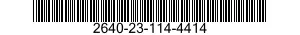 2640-23-114-4414 RUBBER,UNCURED 2640231144414 231144414