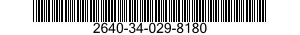 2640-34-029-8180 FLAP,INNER TUBE,PNEUMATIC TIRE 2640340298180 340298180