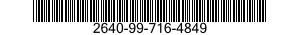 2640-99-716-4849 CAP,PNEUMATIC VALVE 2640997164849 997164849