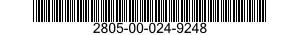 2805-00-024-9248 VALVE,FLOWCONTROL 2805000249248 000249248
