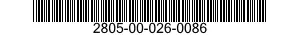2805-00-026-0086  2805000260086 000260086