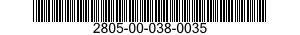 2805-00-038-0035  2805000380035 000380035