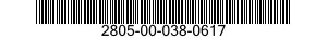2805-00-038-0617  2805000380617 000380617