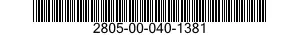2805-00-040-1381  2805000401381 000401381