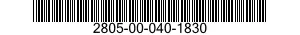 2805-00-040-1830  2805000401830 000401830