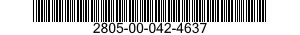 2805-00-042-4637 INSERT,ENGINE VALVE SEAT 2805000424637 000424637