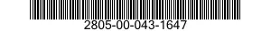 2805-00-043-1647  2805000431647 000431647